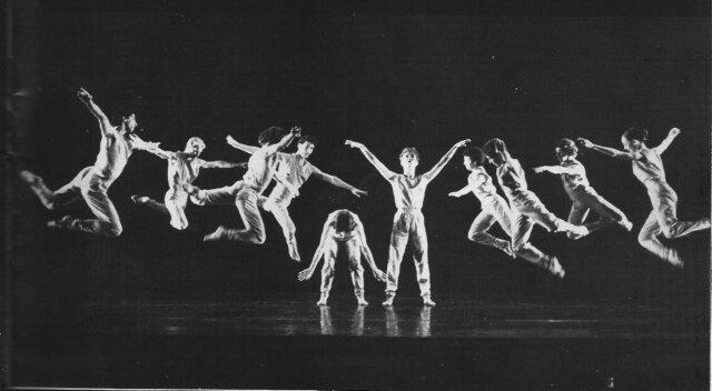 Bat-Sheva Dance Company: Graciela (far right) performing Mark Morris&#39; &quot;Marble Halls&quot;